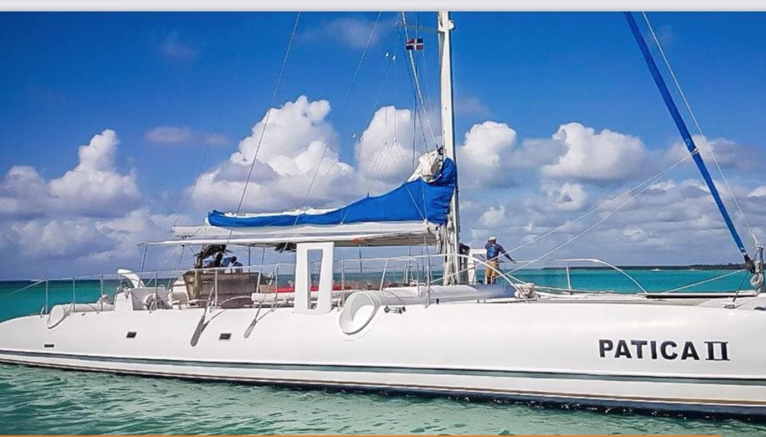 Saona Island shoreline with bright Caribbean water and tropical scenery