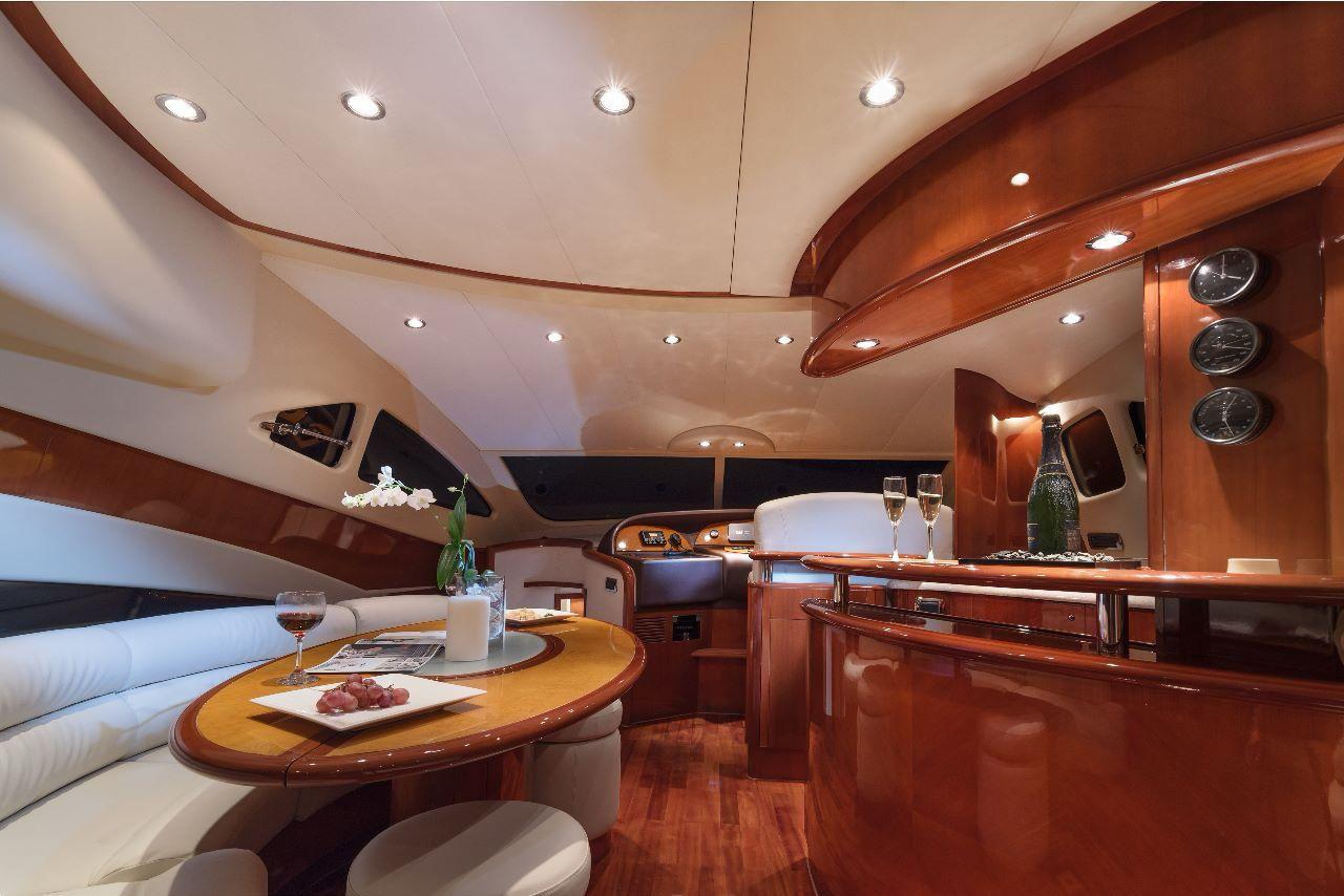 Luxury yacht interior gallery image 1